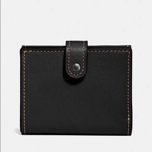 Black COACH Trifold Wallet